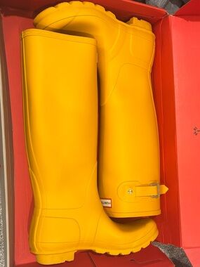 Women’s Original Tall Yellow Hunter Boots